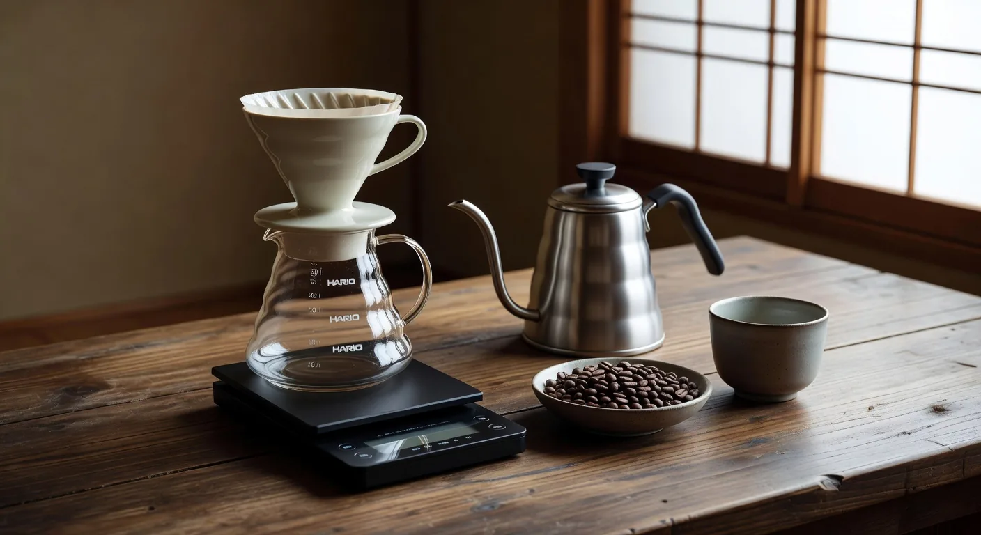 Hario brewing equipment