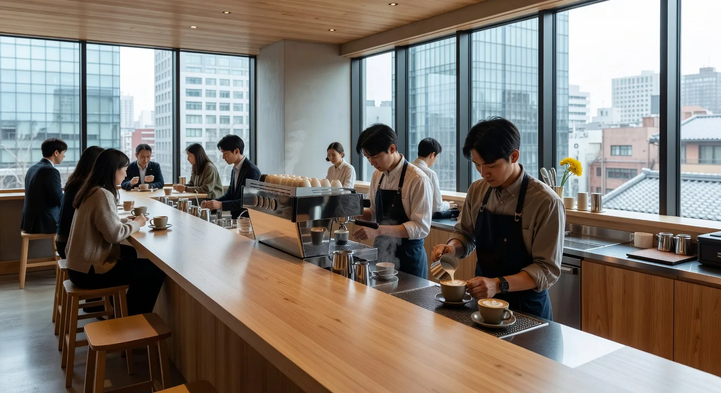 Tokyo specialty coffee bar