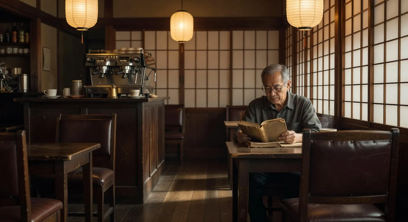 Traditional Japanese kissaten